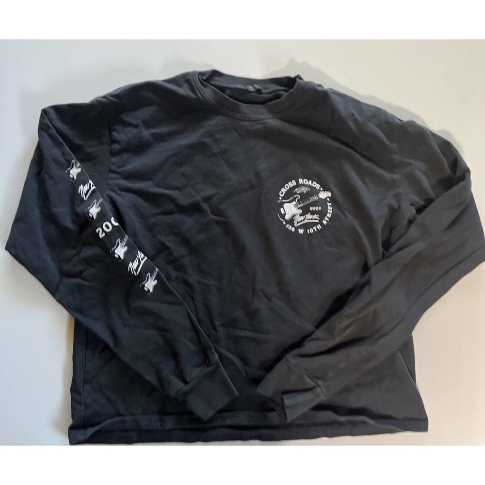 Crossroads 2007 New York Guitar Fest Concert Tee Long Sleeve Mens Medium